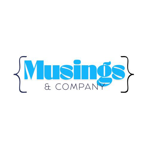 "Musings and Company" logo.